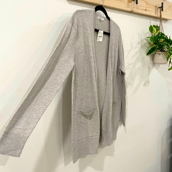 Madewell Bradley Cardigan Sweater Heather Ice XS - Picture 5 of 7